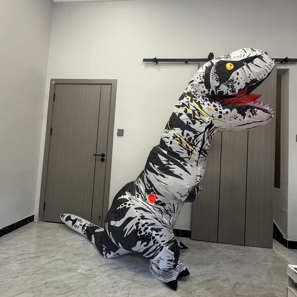 Dinosaur Inflatable Costume USB Powered for Halloween-2