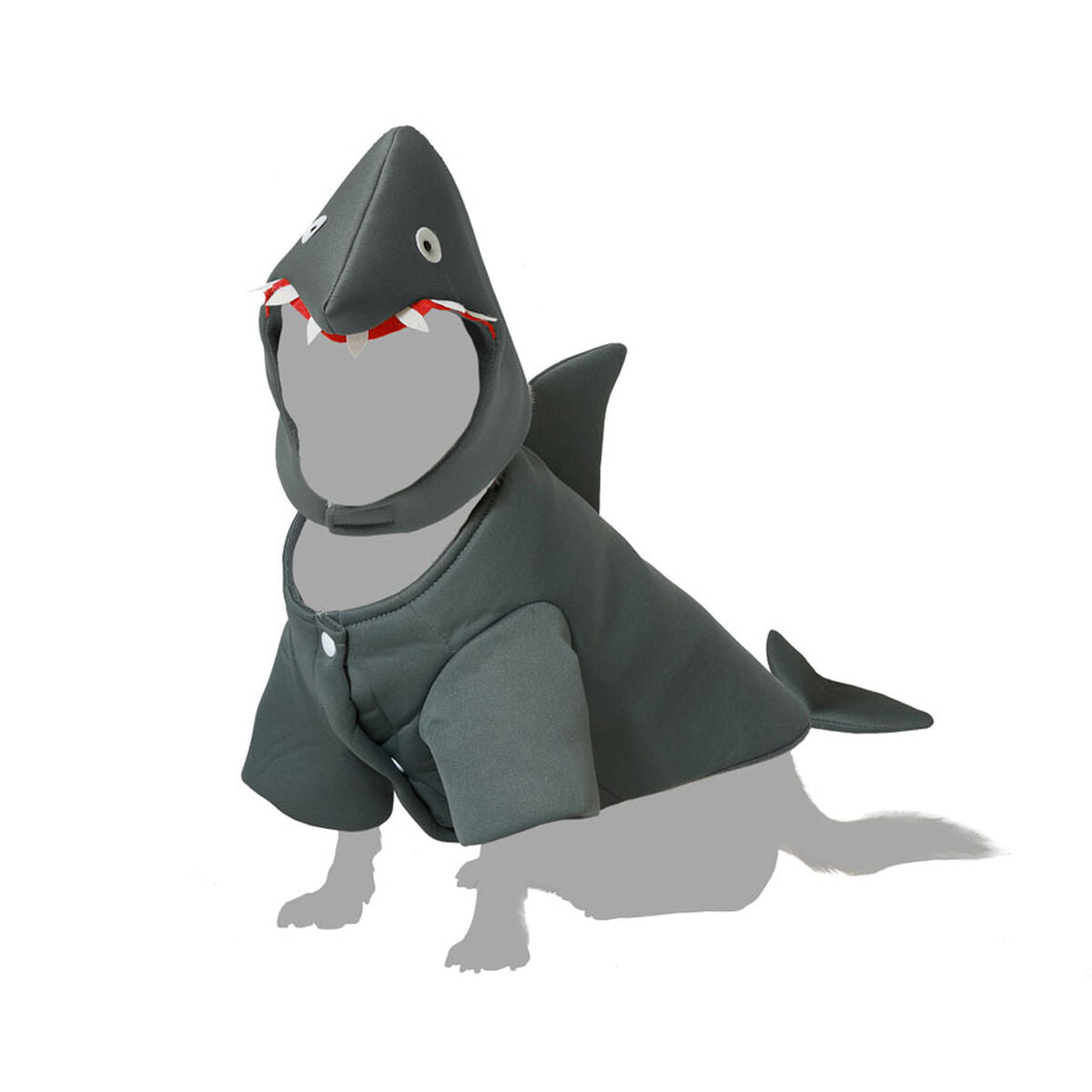 Dog Costume Size M Shark-1