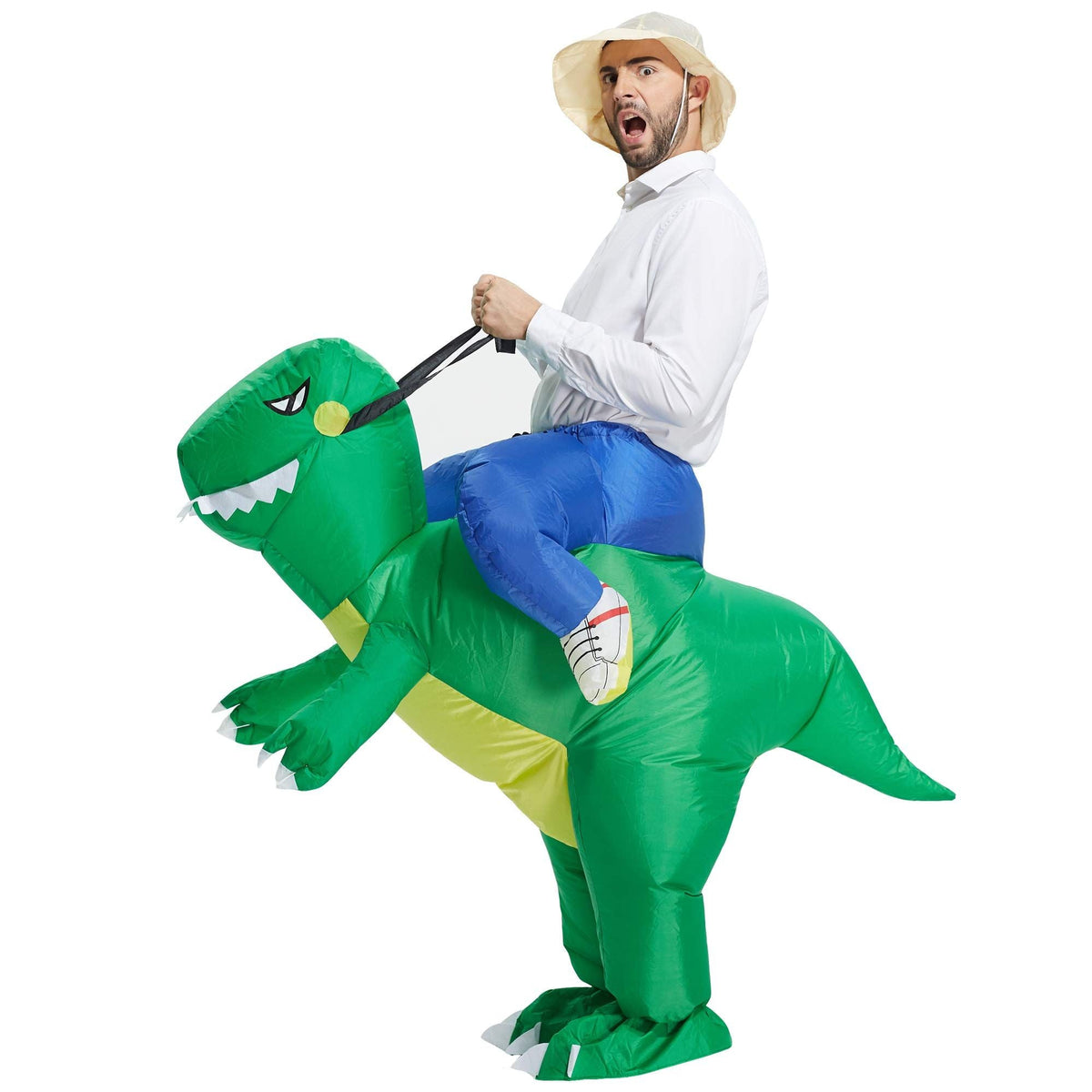 Inflatable Costume Adult, Halloween Costumes for Men, Dinosaur Adults, Blow up Costume for Adult Halloween-0
