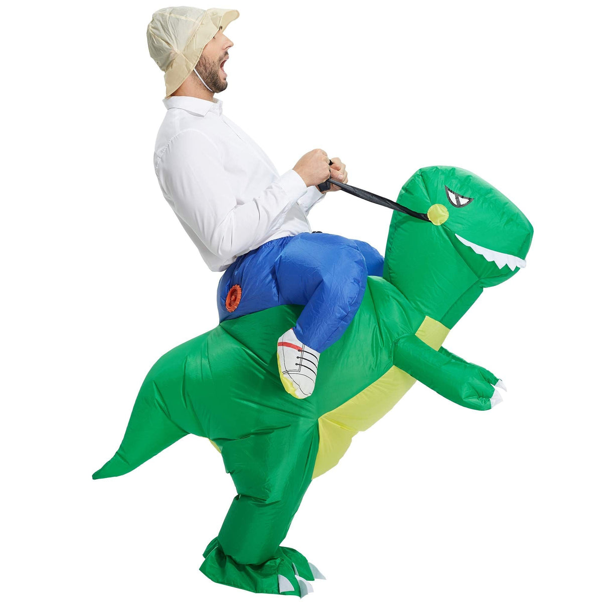 Inflatable Costume Adult, Halloween Costumes for Men, Dinosaur Adults, Blow up Costume for Adult Halloween-2