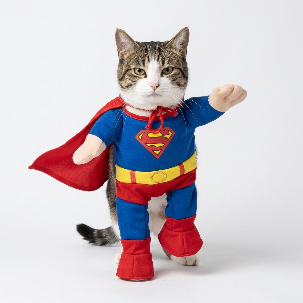 Disfraces de gato de pie