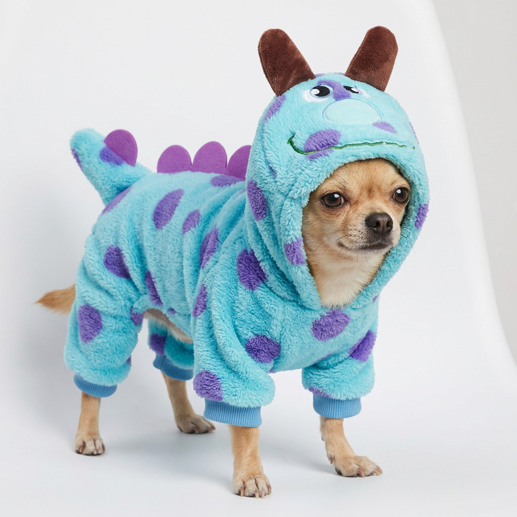 Disfraz de monstruo para gato y perro