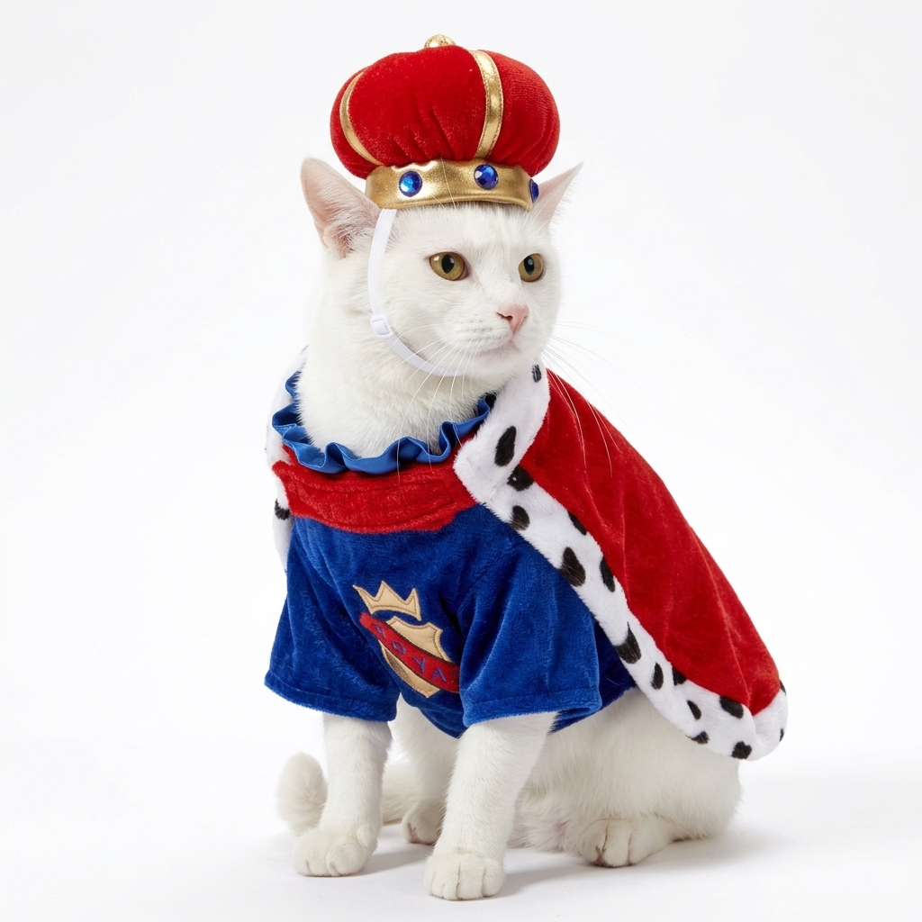 Halloween Costume Cat & Dog King