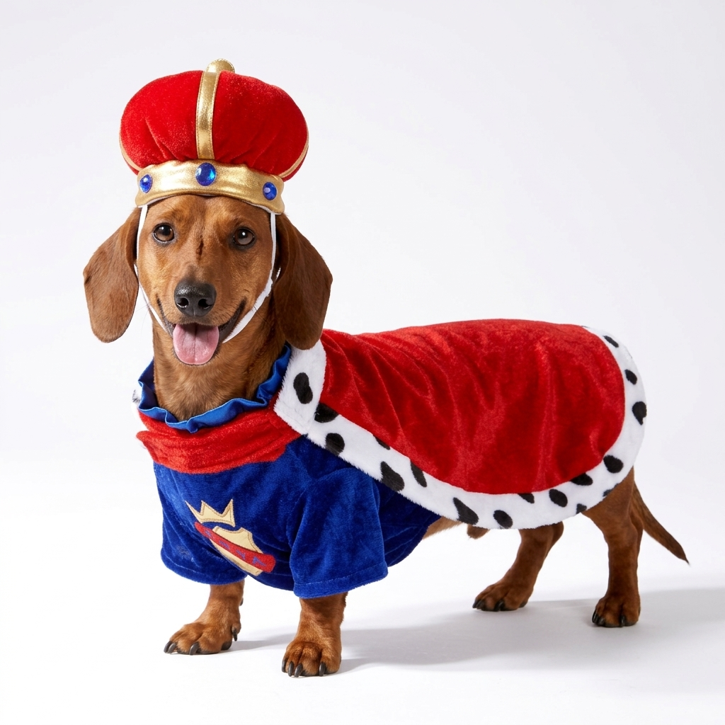 Halloween Costume Cat & Dog King