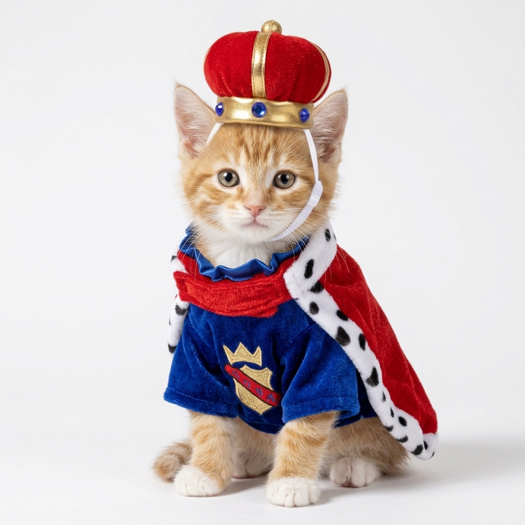 Halloween Costume Cat & Dog King