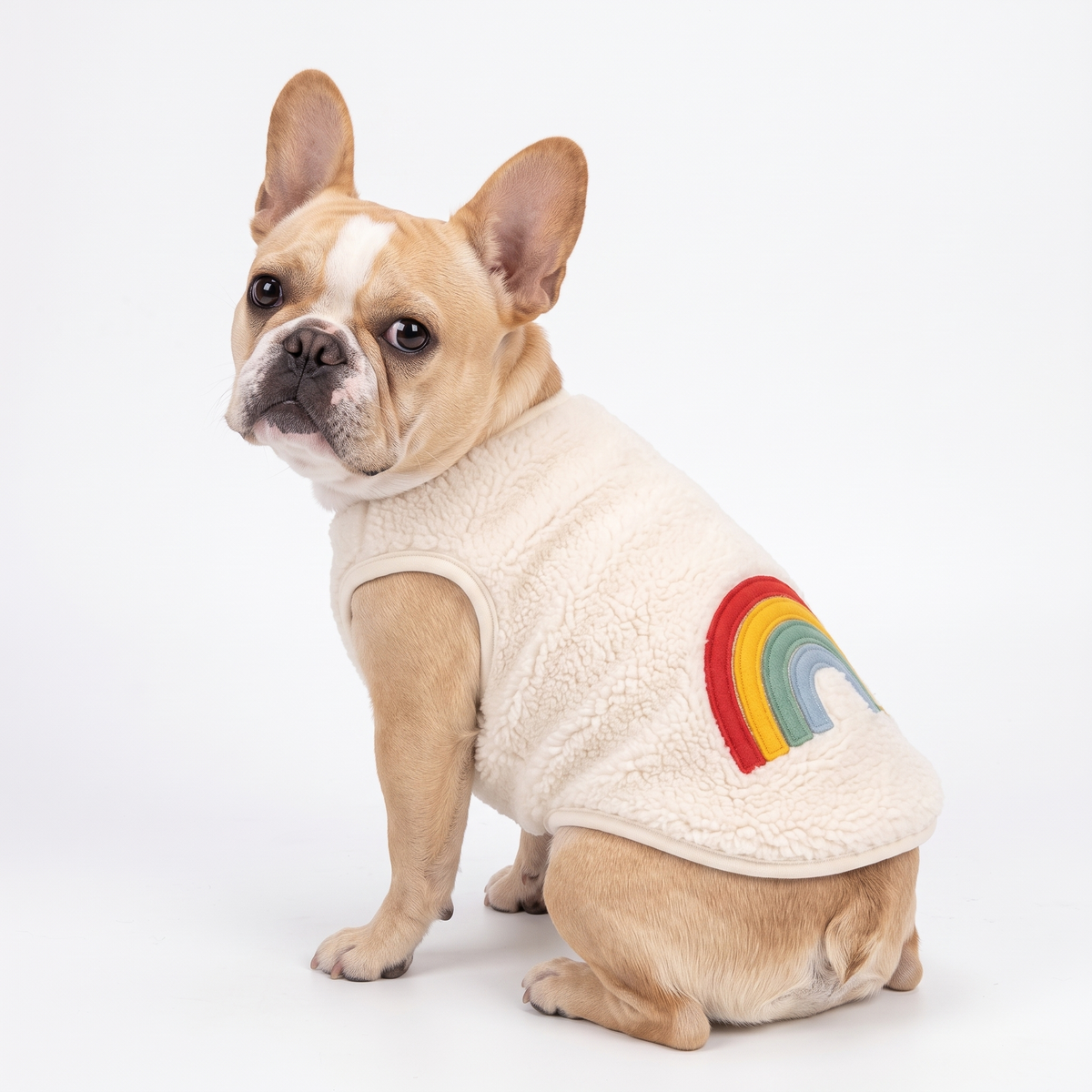 Halloween Pet Cosplay Costume Cat & Dog Outfits-Rainbow Love
