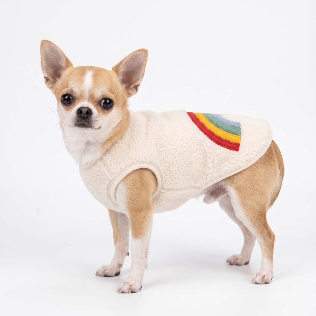 Halloween Pet Cosplay Costume Cat & Dog Outfits-Rainbow Love